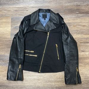 True religion leather jacket